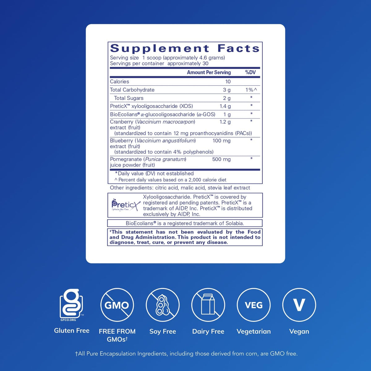 Pure Encapsulations Poly-Prebiotic Powder - 4.9 Ounces - image 2