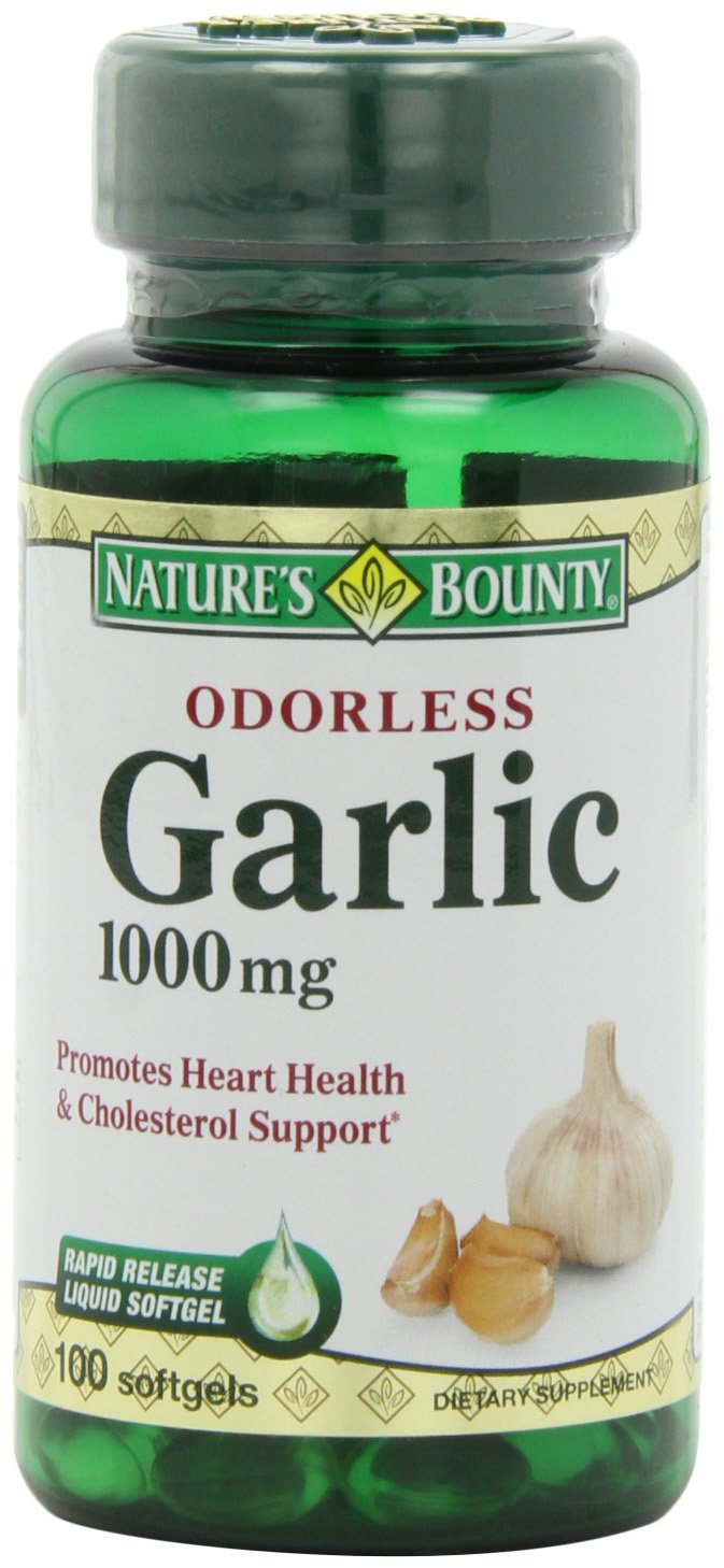naturesbounty Nature's Bounty Odorless Garlic 1000 mg - 100 Softgels