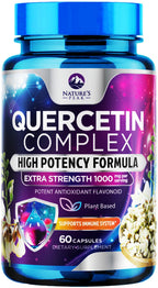 Nature's Peak Quercetin Supplement - Extra Strength Antioxidant