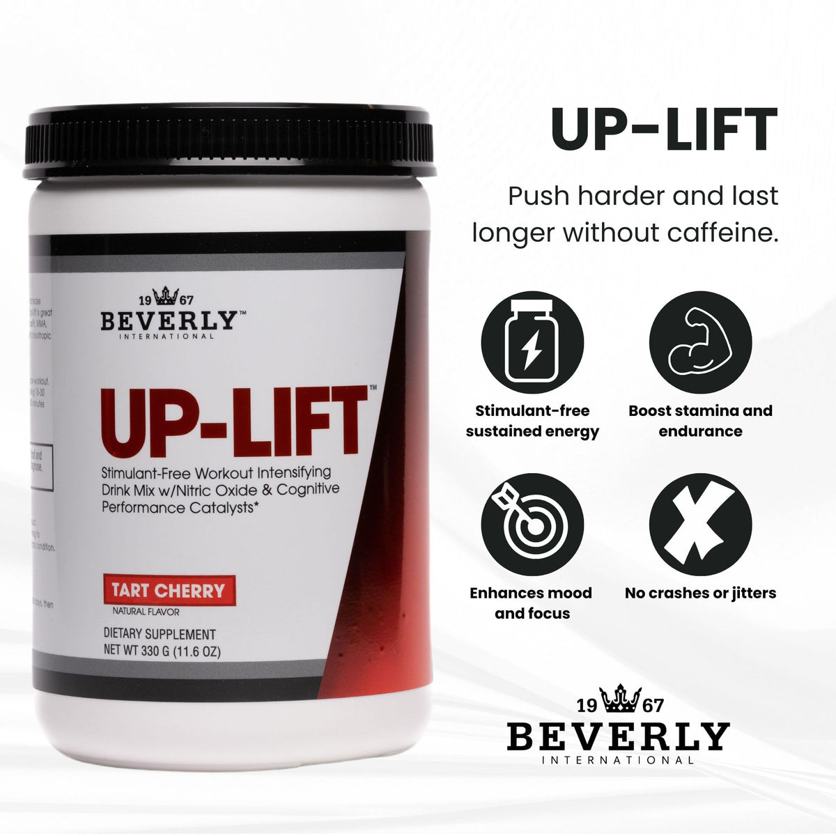 Beverly International Up-Lift Stimulant-Free Pre-Workout - 330g - image 4