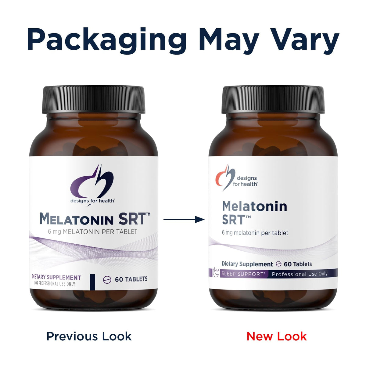 Designs for Health Melatonin SRT 6mg Sleep Supplement - 60 Tablets - image 4