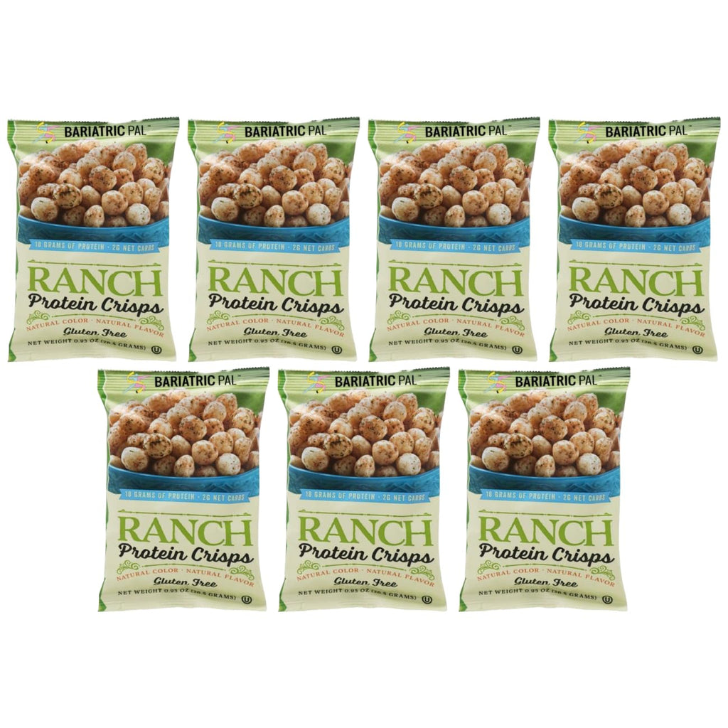 BariatricPal Protein Crisps Ranch - 7 Bags