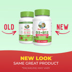 MARYRUTH'S Vitamin D3 + B12 Gummies for Bone Health - 60 Gummies - image 2