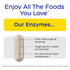 Enzymedica Digest Spectrum Multi-Enzyme for Gas & Bloating - 240 Capsules - image 2