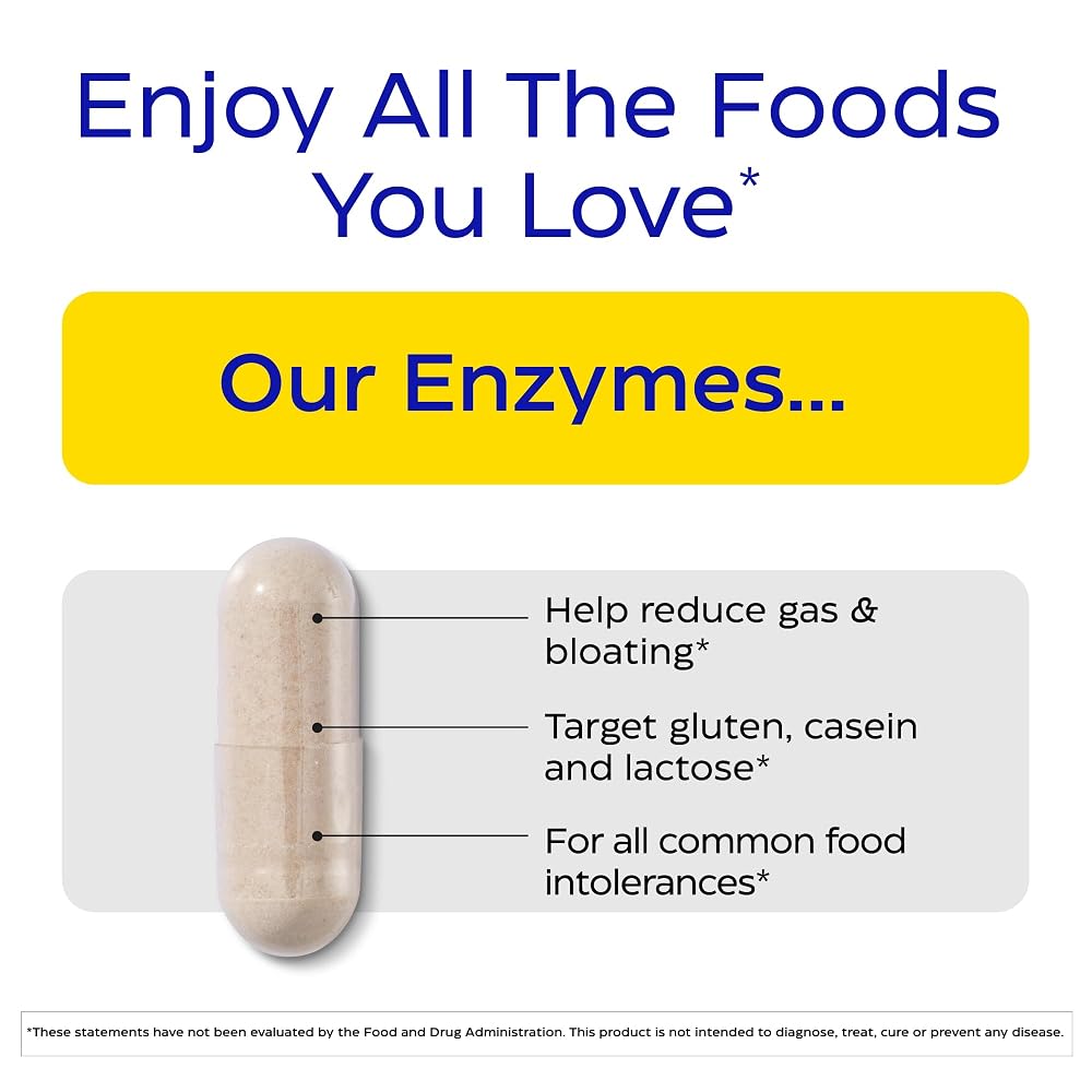 Enzymedica Digest Spectrum Multi-Enzyme for Gas & Bloating - 240 Capsules - image 2