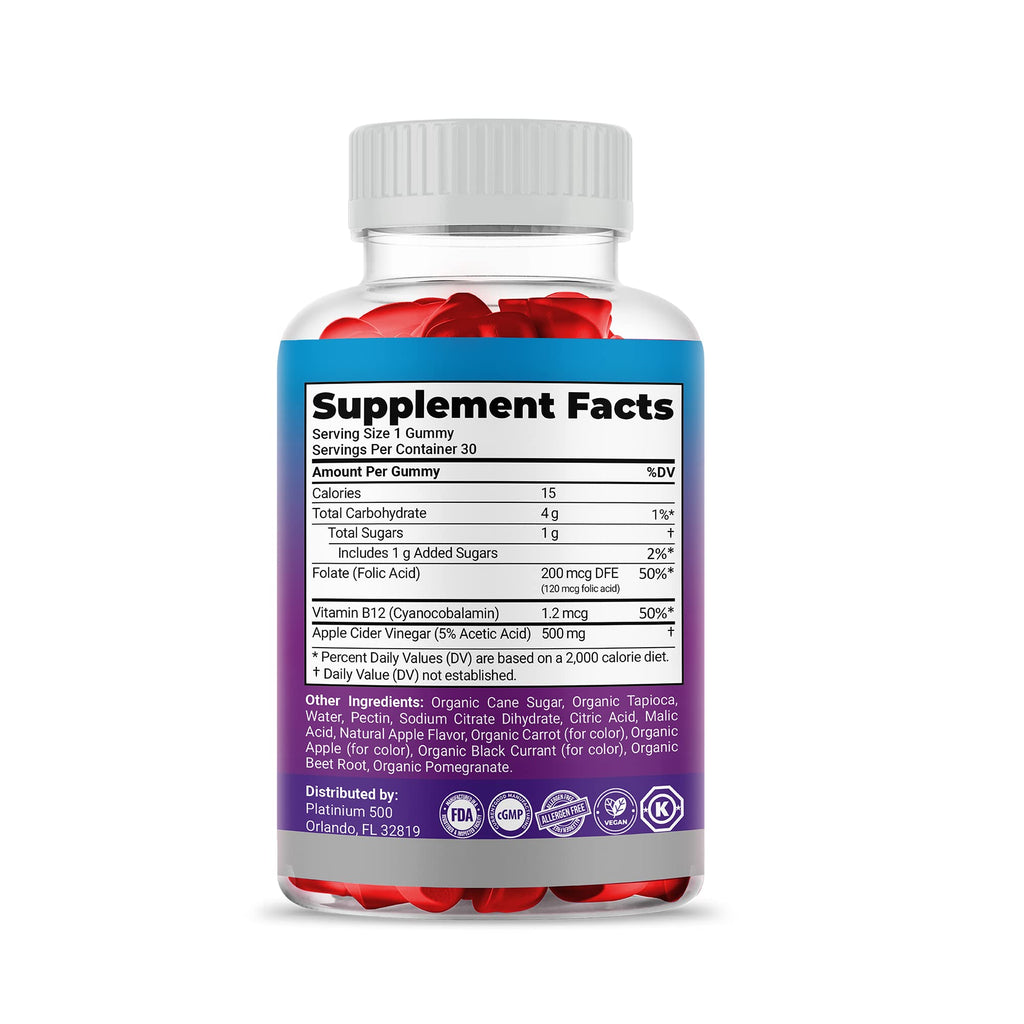 Gold Nutra Keto Blast Gummies Maximum Strength - 3 Pack - image 4
