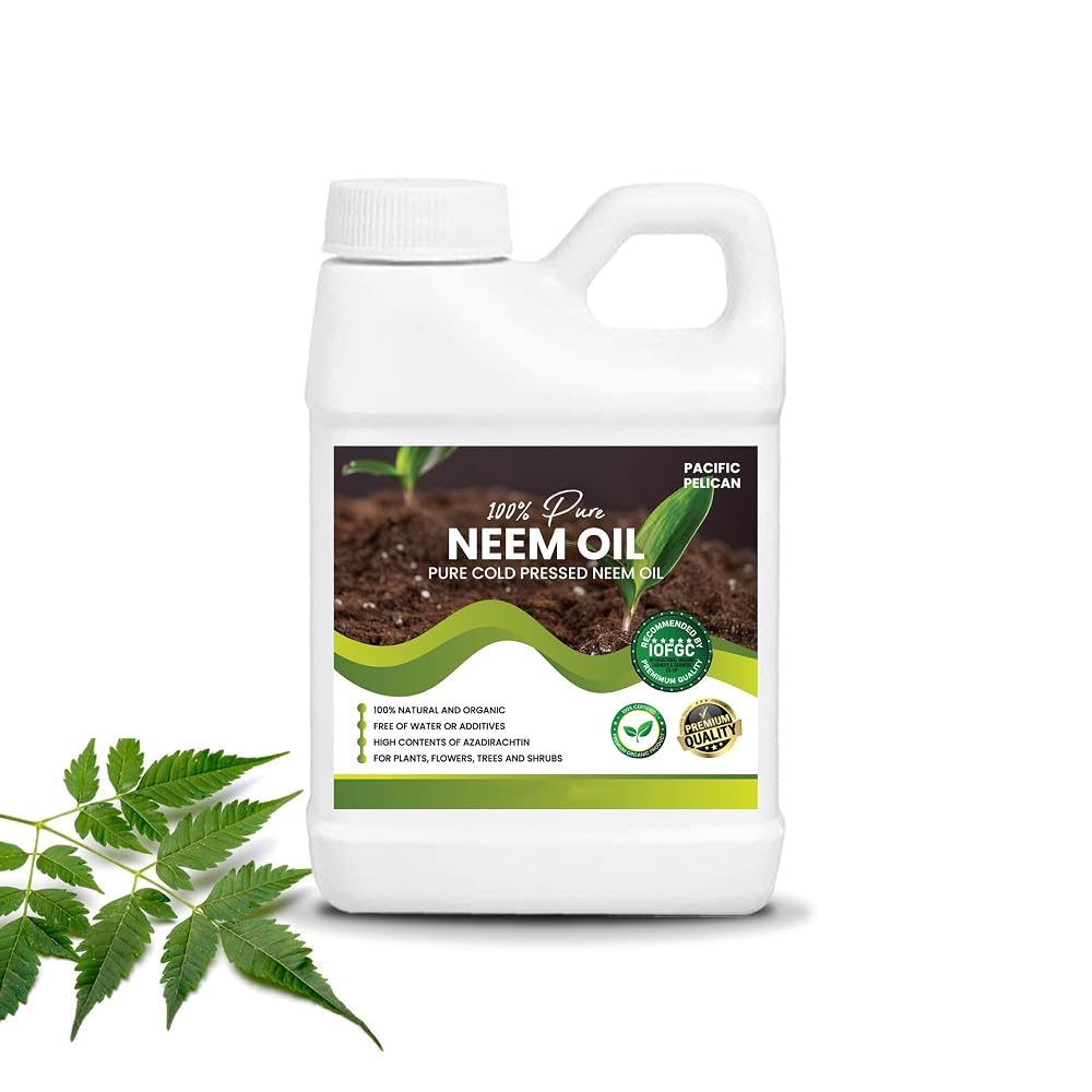 Pacific Pelican 100% Pure Cold Pressed Neem Oil