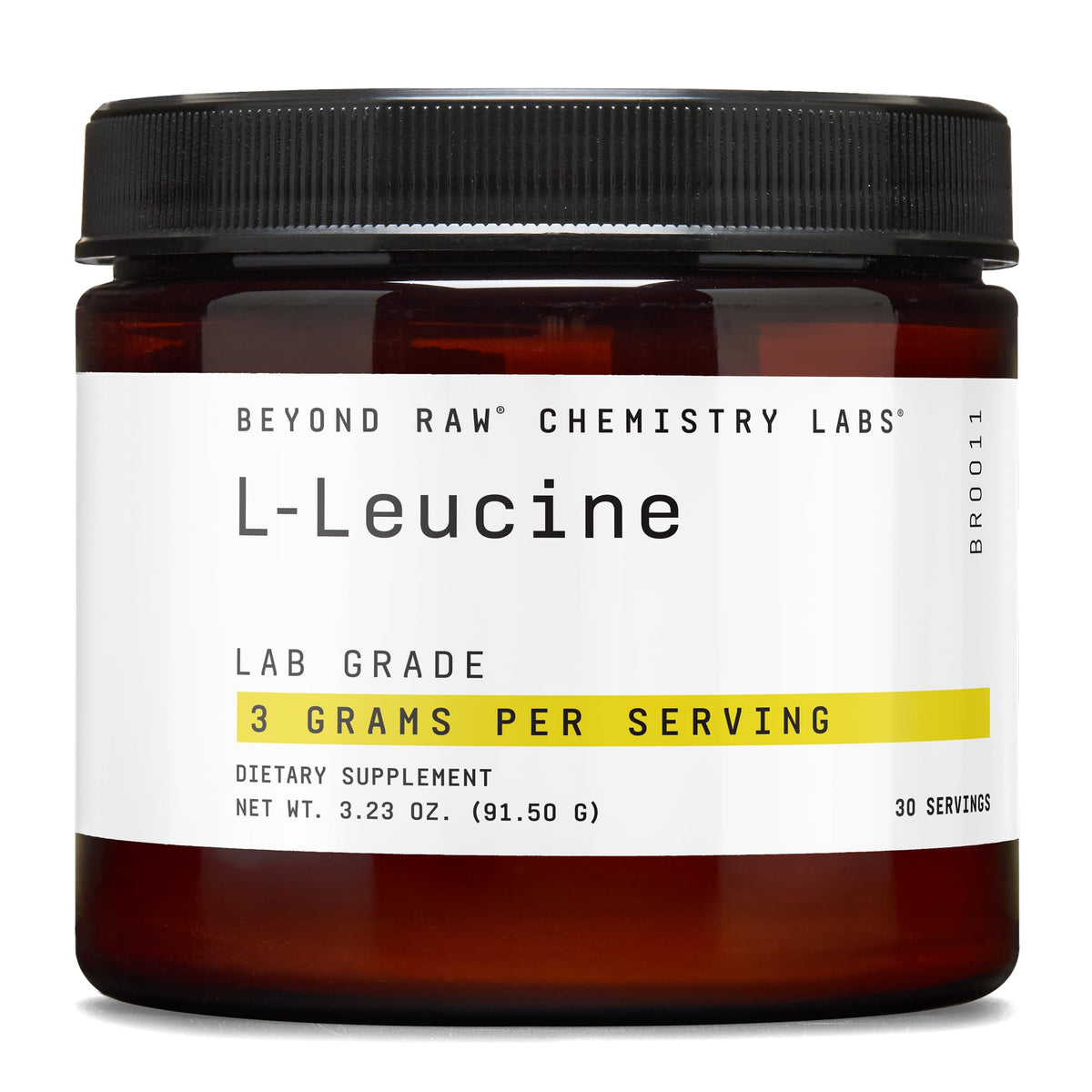 BEYOND RAW GNC L-Leucine Powder Muscle Support - 30 Servings