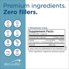 MethylPro L-Methylfolate 2.5 mg Flexible Dosing - 30 Capsules - image 7