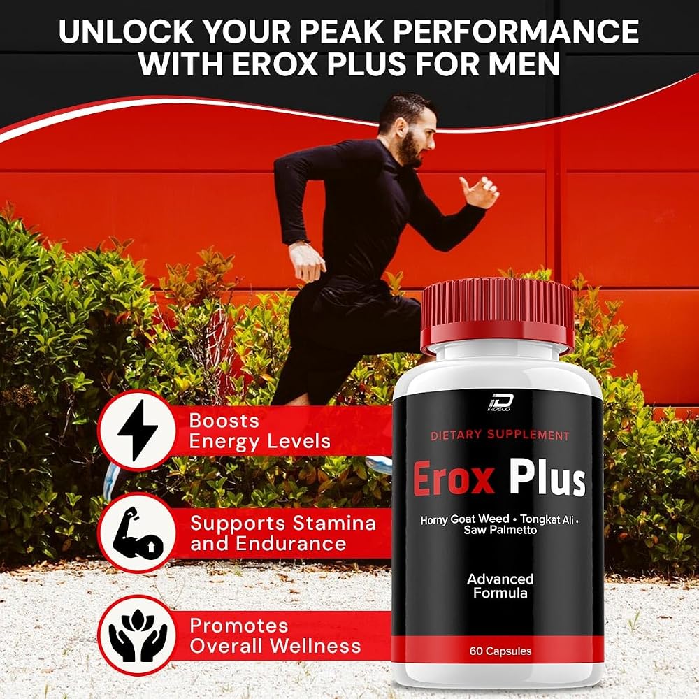 Indelo Erox Plus for Men Capsules Energy Support - 60 Capsules - image 2