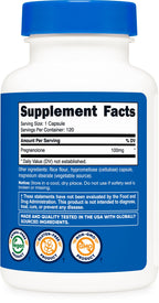 Nutricost Pregnenolone 100mg - 120 Capsules - image 5