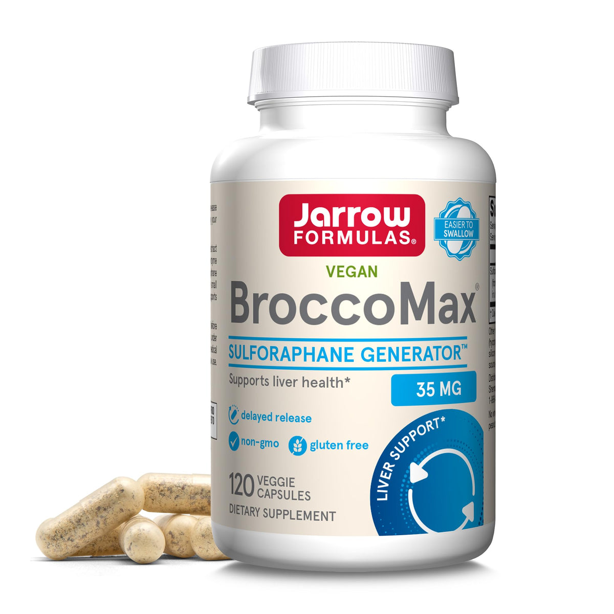 Jarrow Formulas BroccoMax Sulforaphane Generator 35 mg - 120 Capsules