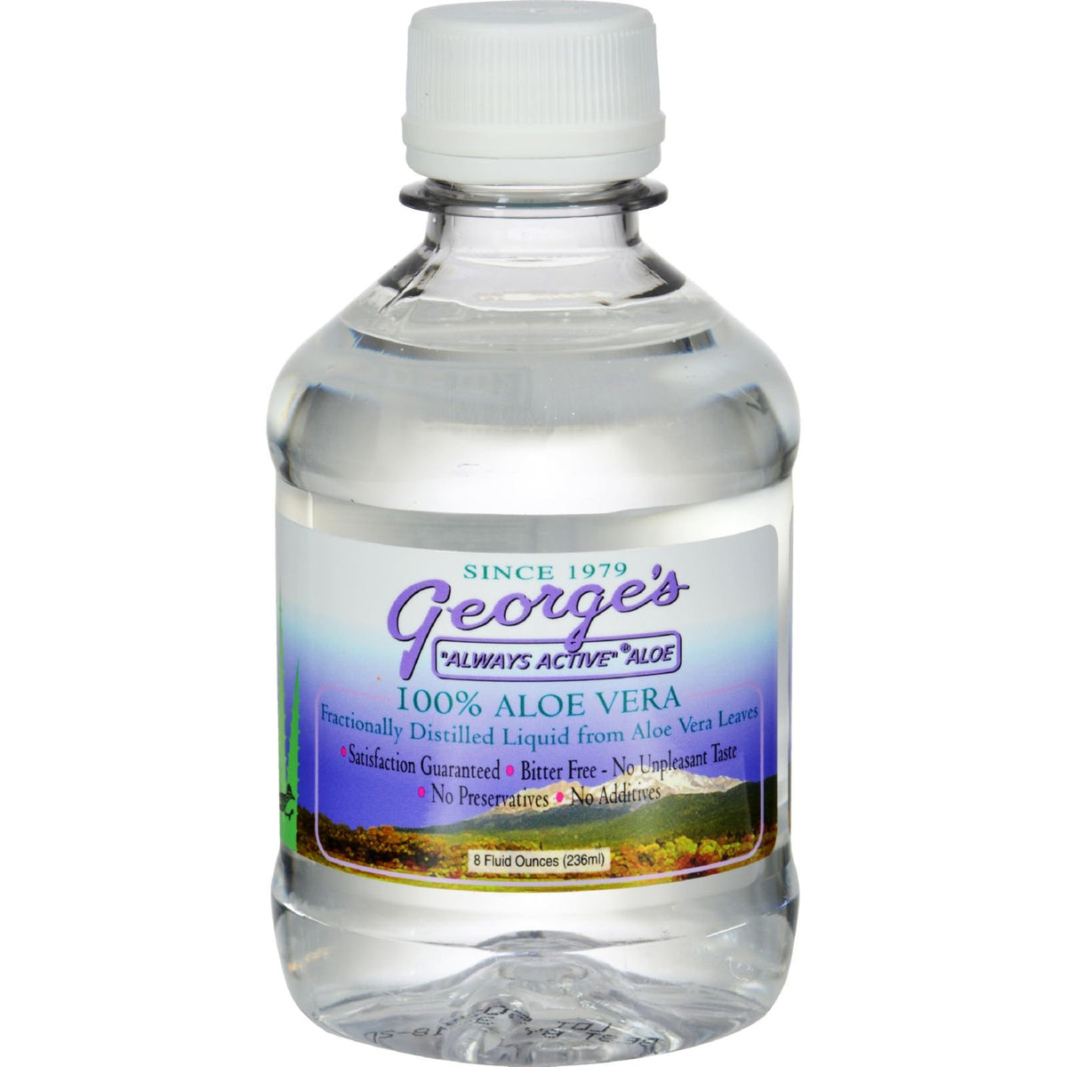 George s Aloe Vera George's Aloe Vera Liquid 100% Pure - 8 fl oz