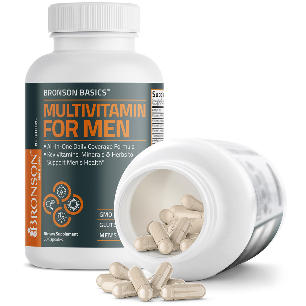 Bronson Multivitamin for Men All-in-One Daily - 60 Capsules - image 7
