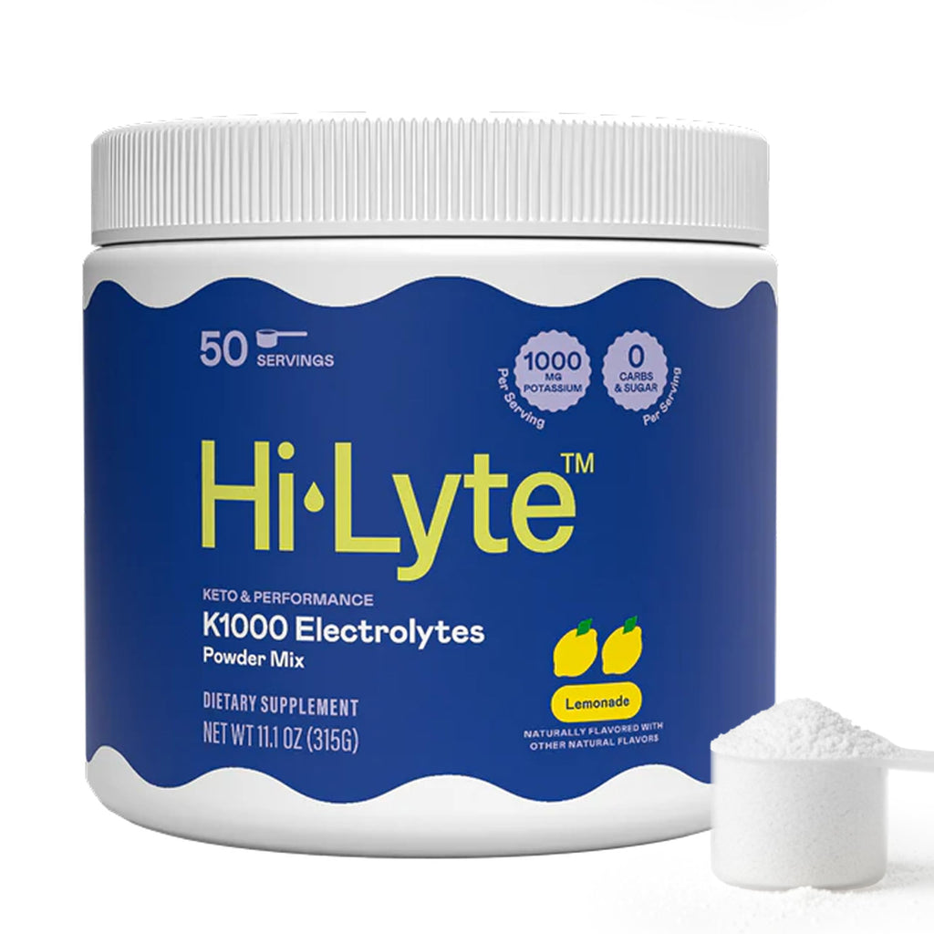 Hi-Lyte Keto K1000 Electrolyte Powder Lemonade - 50 Servings
