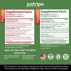 Just Ripe Nutrition Fruits and Veggies Supplement - 90 Fruit and 90 - image 3