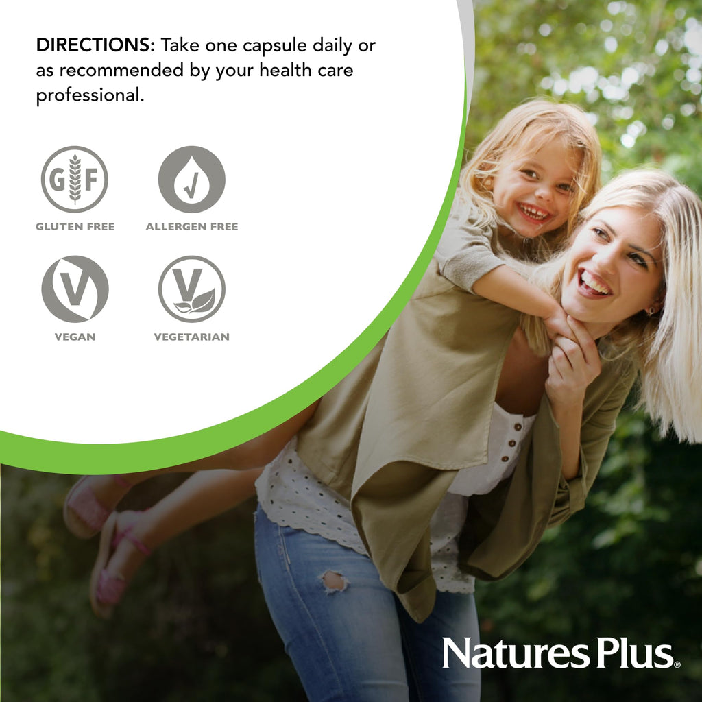 NaturesPlus Herbal Actives Chasteberry - 60 Capsules - image 6