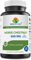 Brieofood Horse Chestnut Extract 600 mg - 180 Tablets