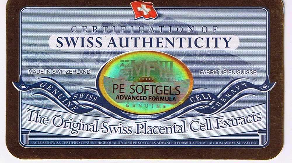 MFIII Original Swiss Placenta Softgels - 30 Softgels - image 3