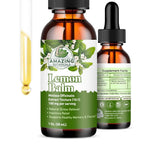 Amazing Botanicals Organic Lemon Balm Leaf Liquid Extract for Immune