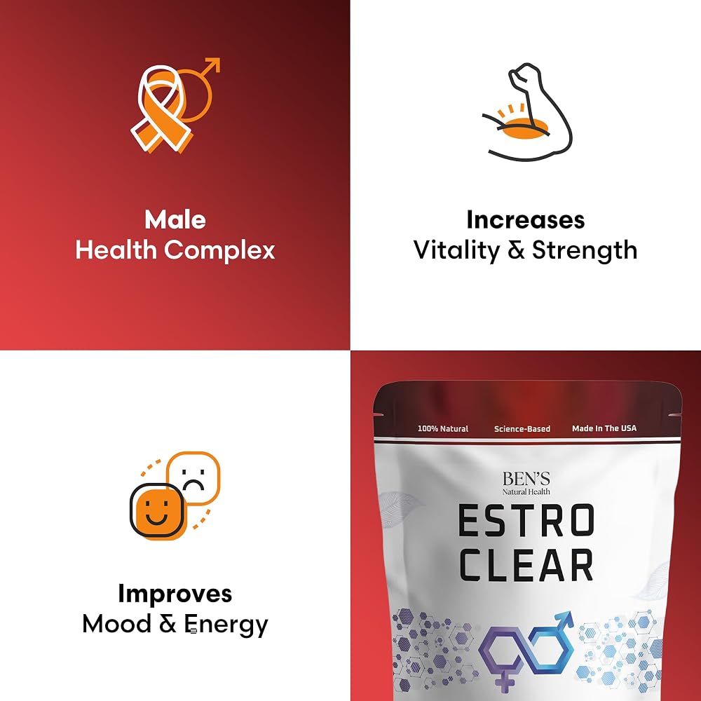 Ben's Natural Health Estro Clear Estrogen Blocker - 720 Capsules - image 3