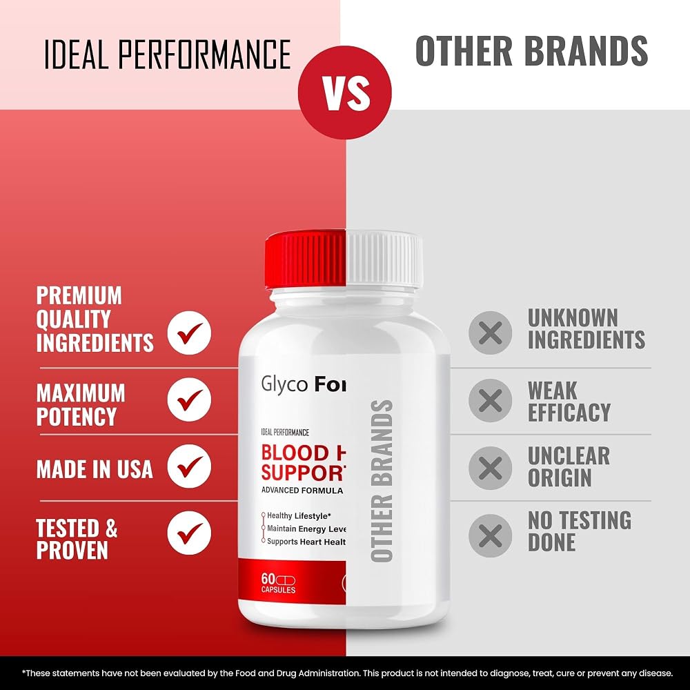 IDEAL PERFORMANCE Glyco Forte Blood Support Formula - 120 Capsules - image 6