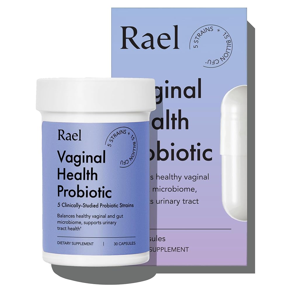 Rael Probiotics for Women pH Balance Supplement - 30 Capsules