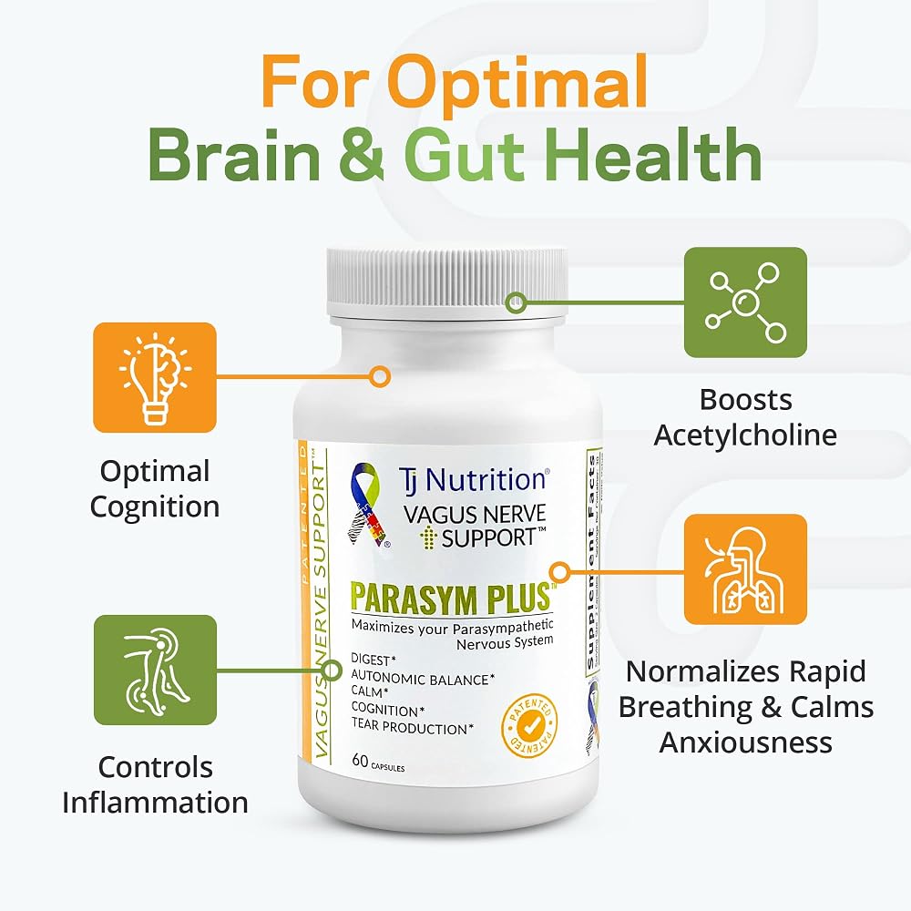 TJ Nutrition Parasym Plus Vagus Nerve Support - 60 Capsules - image 5