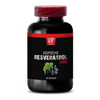 VIP Vitamins Supreme Resveratrol 1200mg Antioxidant - 60 Capsules - image 2