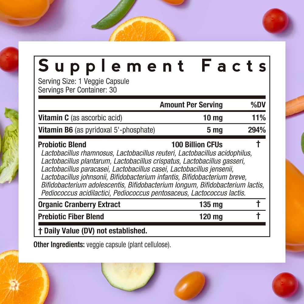 Doctor's Recipes Probiotics for Women 100 Billion CFU - 30 Vegan Capsules - image 2