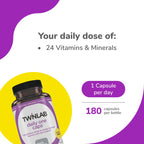 Twinlab Daily One Caps Without Iron Multivitamin - 180 Capsules - image 3