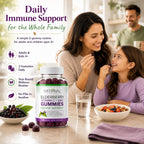 Natural BioScience Sambucus Elderberry Gummies with Vitamin C and Zinc - image 2