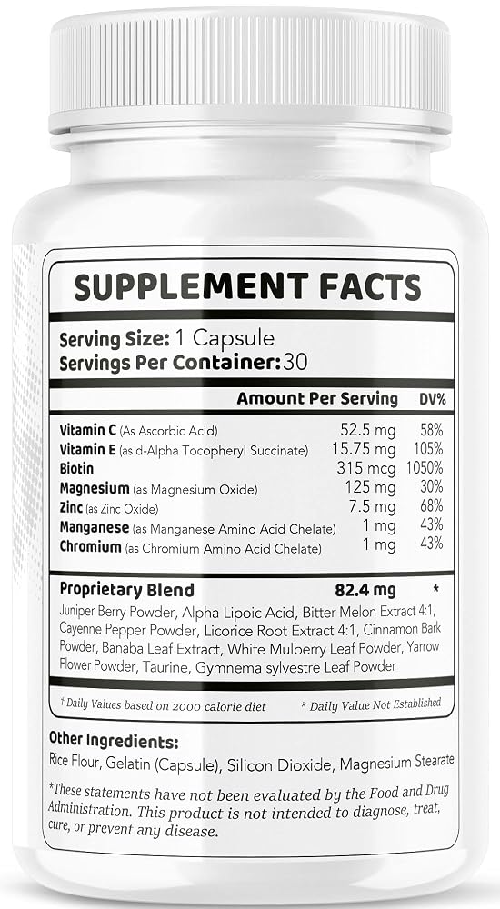 LIVORKA Gluco Renu Capsules Natural Support - 30 Capsules - image 7