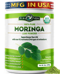 PURA VIDA MORINGA Organic Moringa Powder - 8 oz