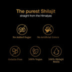 Be Bodywise Pure Himalayan Shilajit Gummies Gold I No Added Sugar I