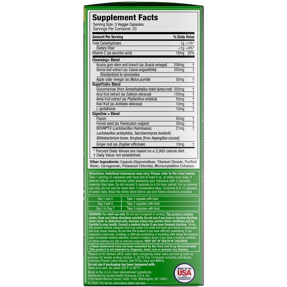 Purely Inspired Detox Cleanse 7 Day Probiotic - 60 Count - image 8