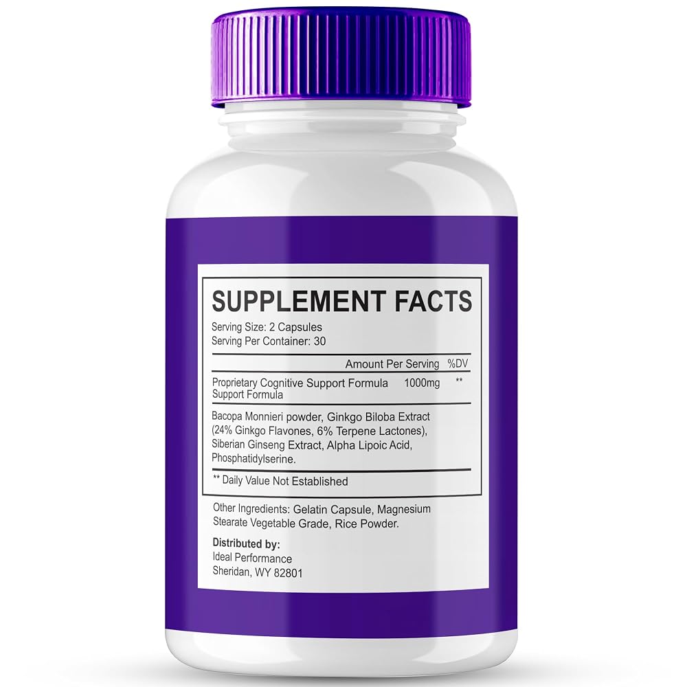 IDEAL PERFORMANCE Nite Hush Pro Brain Supplements Memory & Focus - 300 Capsules - image 2