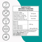 Supersmart Betaine HCI 2600 mg Digestive Support - 120 Tablets - image 4