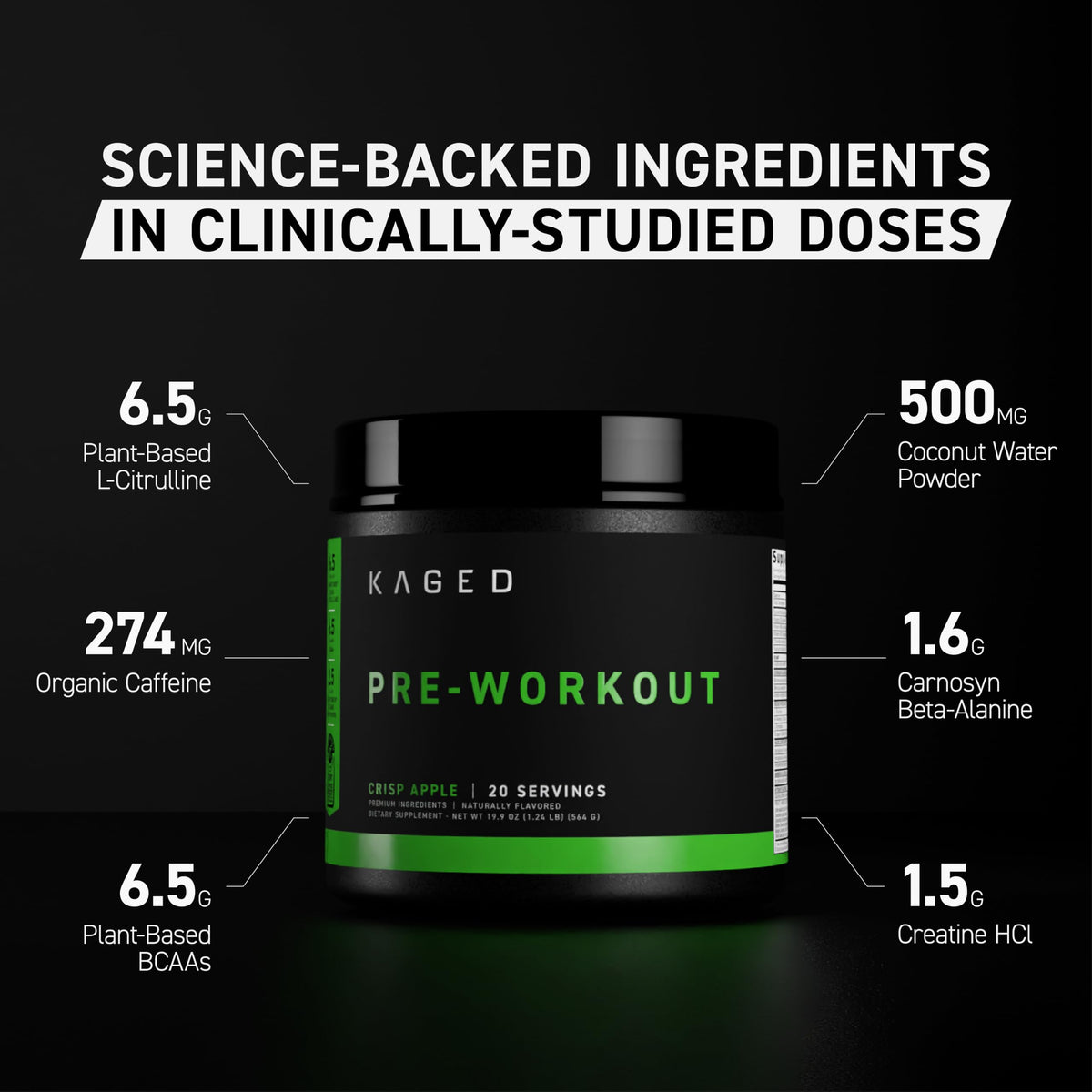 Kaged Original Pre Workout Powder