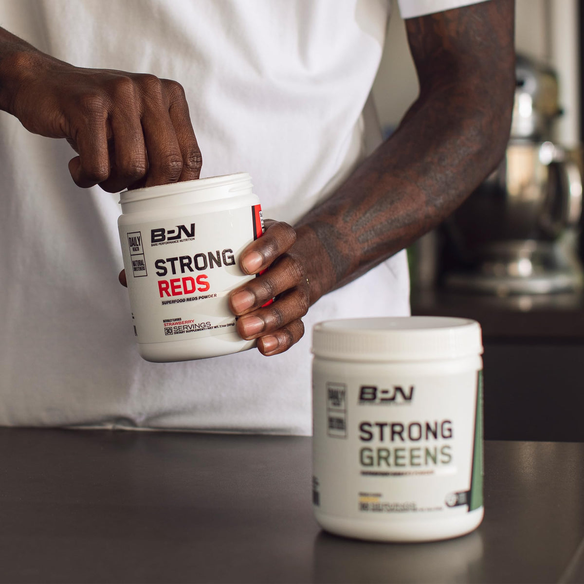 BARE PERFORMANCE NUTRITION Strong Greens Superfood Powder - 30 Servings - image 7