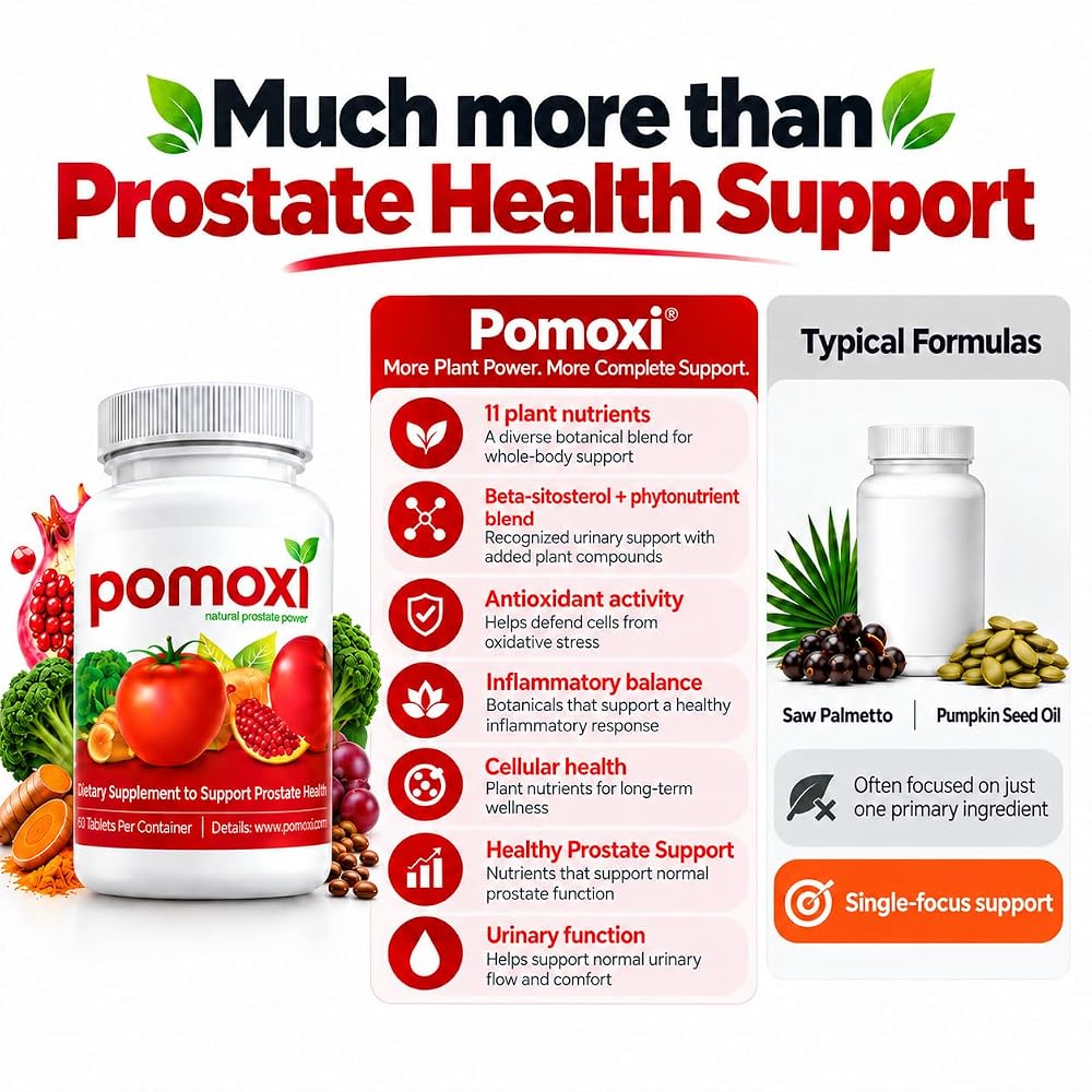 Pomoxi Prostate Health Supplement for Men - 90 Tablets - image 5