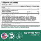 Superfood Tabs Effervescent Drink Tablets Mixed Berry - 30 Count - image 6