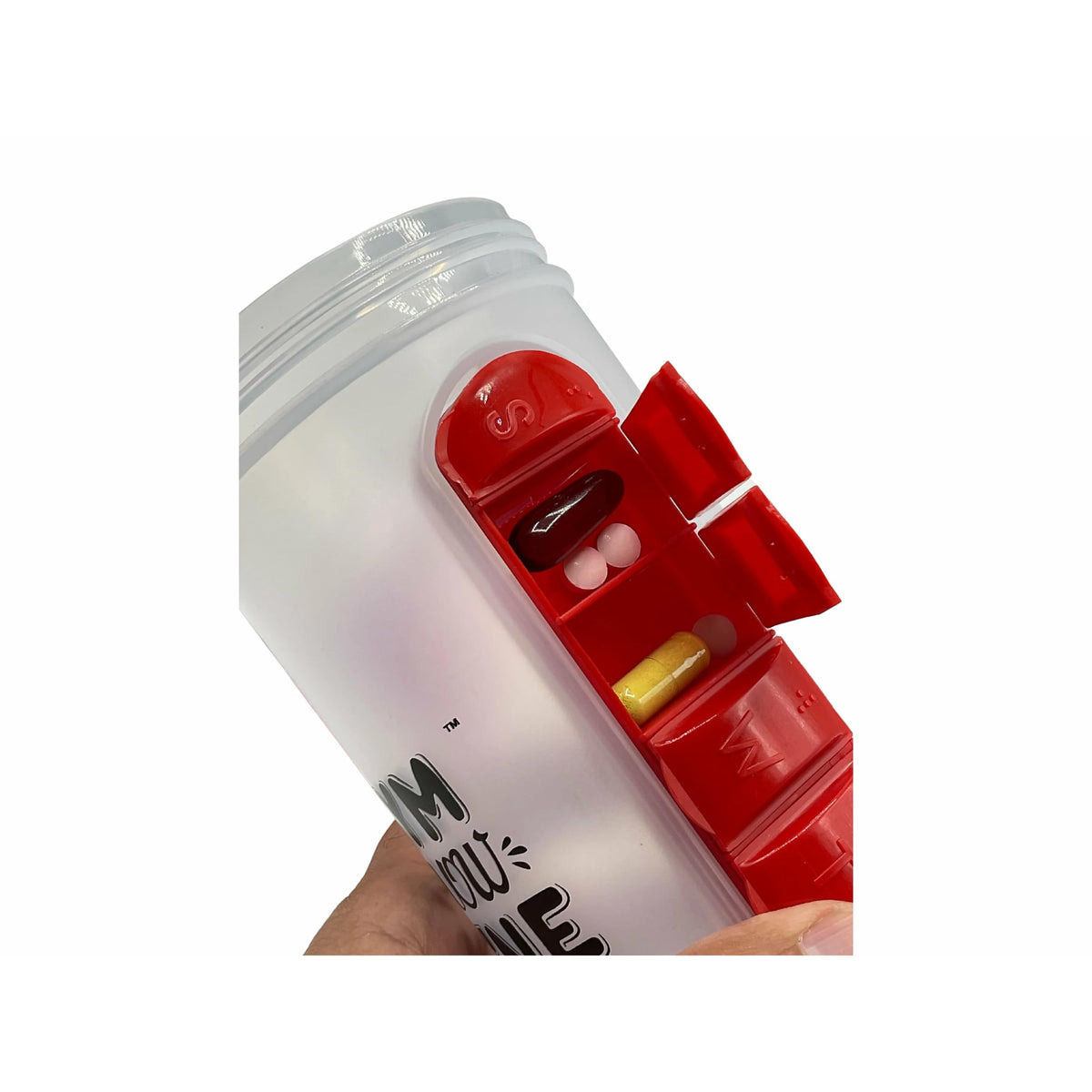 NUTRI PLUS FIT NutriFit Plus All-in-One Master Protein Shaker 20oz - 1 Count - image 5