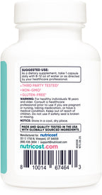 Nutricost Biotin for Women 10,000mcg with Folate & Collagen - 120 Capsules - image 4