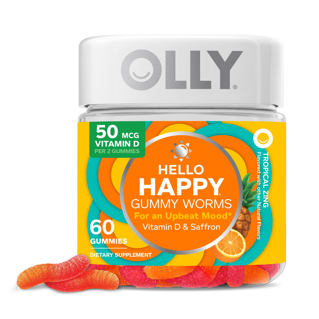 OLLY Hello Happy Gummy Worms