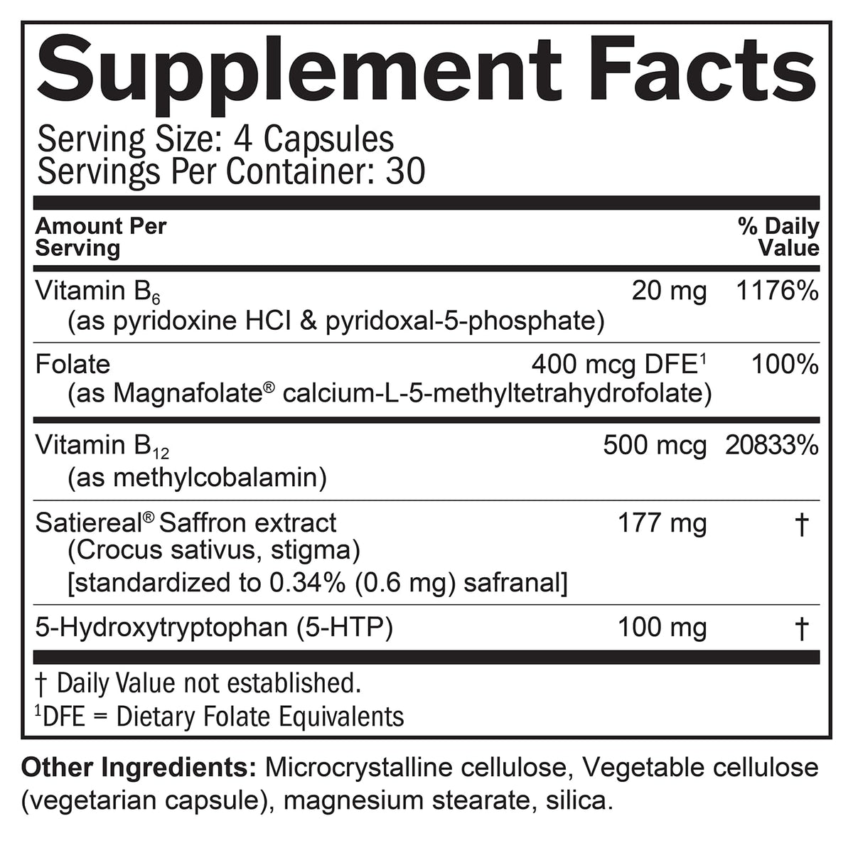 BrainMD Dr Amen Serotonin Mood Support - 120 Capsules - image 5
