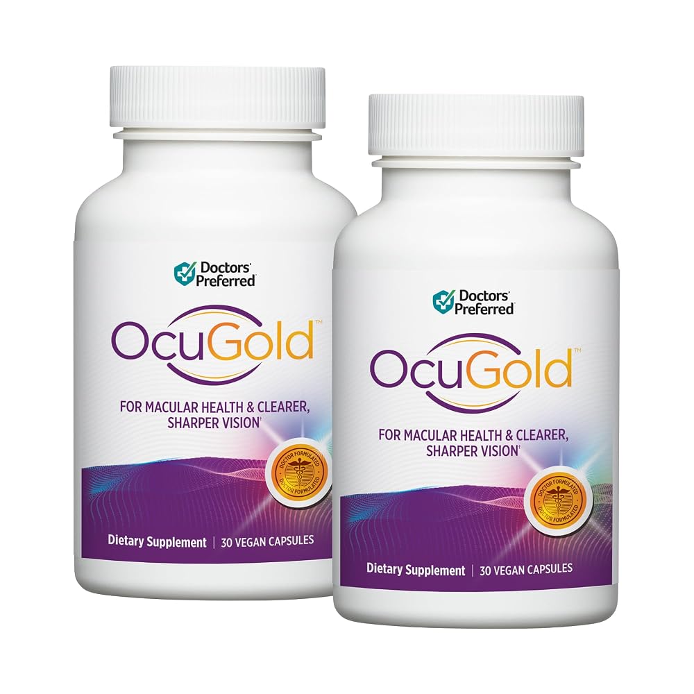 DOCTORS' PREFERRED Clinical-Grade OcuGold with Lutein and Zeaxanthin