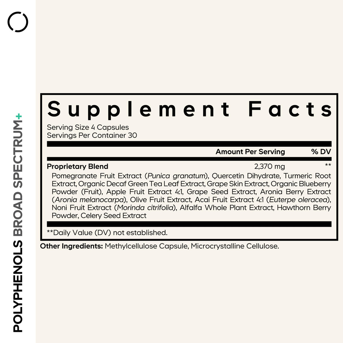 Codeage Polyphenols Quercetin Resveratrol - 120 Capsules - image 5