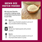 Judee's Gluten Free Brown Rice Protein Powder - 3 lb - image 5