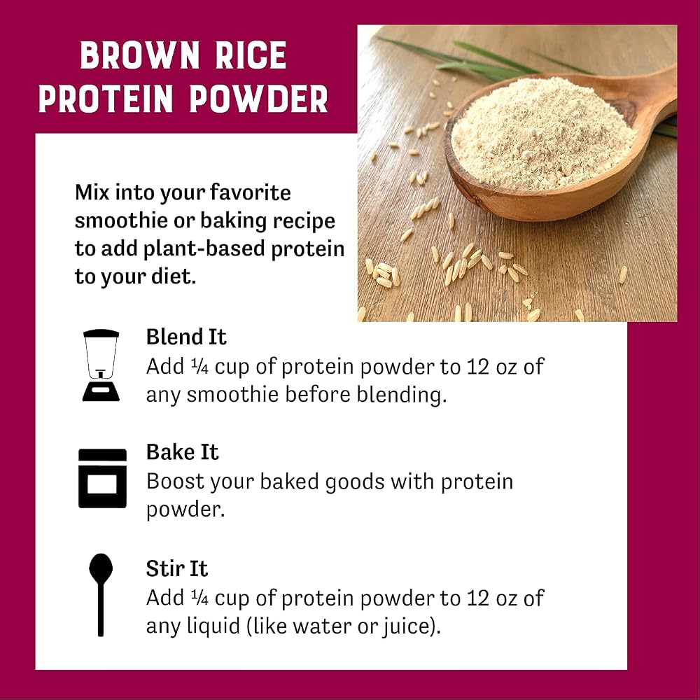 Judee's Gluten Free Brown Rice Protein Powder - 3 lb - image 5